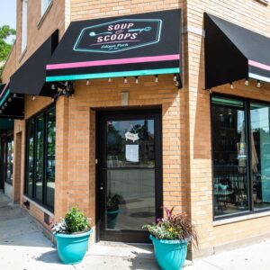Soups and Scoops storefront exterior in Chicago